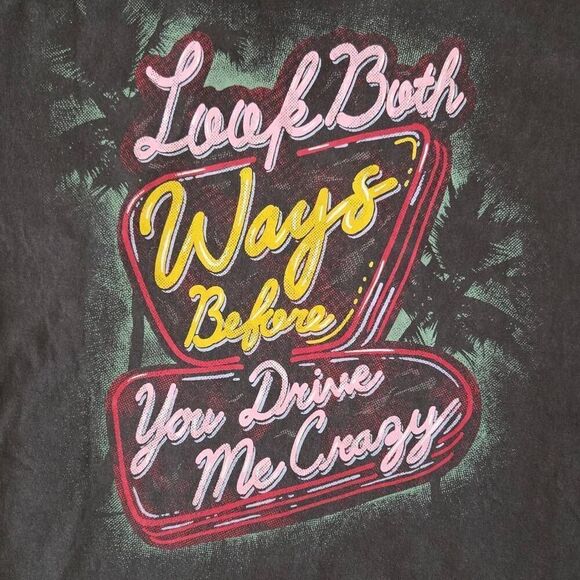 BROKEN PROMISES x Hot Wheels Graphic T-Shirt Black Washed Large - Picture 4 of 7